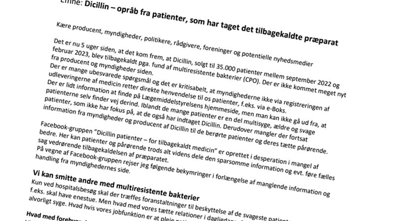 Dicillinbrev